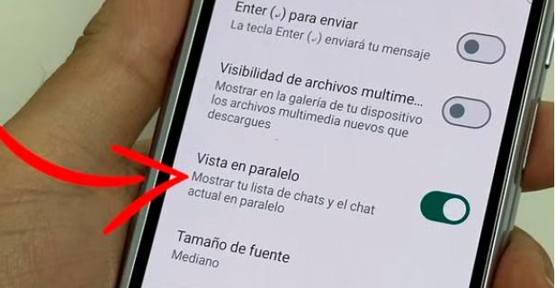 ¿Qué es el modo “Vista en paralelo” en WhatsApp?
