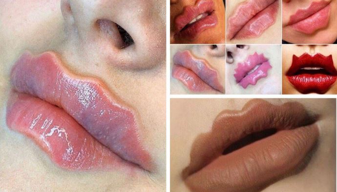 Peligrosa moda viral: labios de diablo