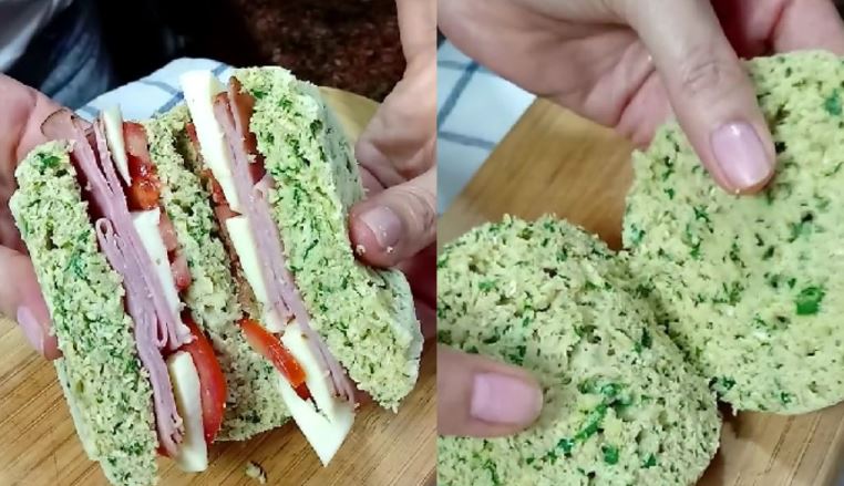 Desayuna saludablemente con un pan de avena y espinaca; tu lo puedes hacer