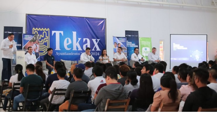 Tekax: Promueven que los jóvenes conozcan  más sobre el acceso a la información pública