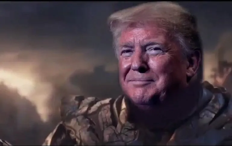 El creador de "Thanos", muy enfadado con Trump por video electoral