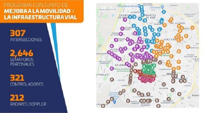 Mérida : Nuevos semáforos serán controlados desde el C5i de la SSP