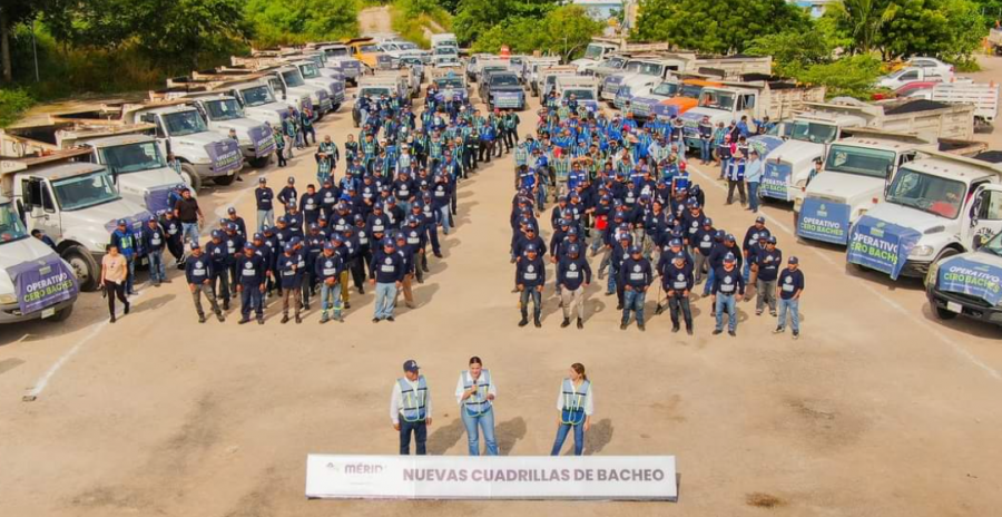 Ayuntamiento refuerza bacheo en Mérida: Más cuadrillas y trabajo nocturno