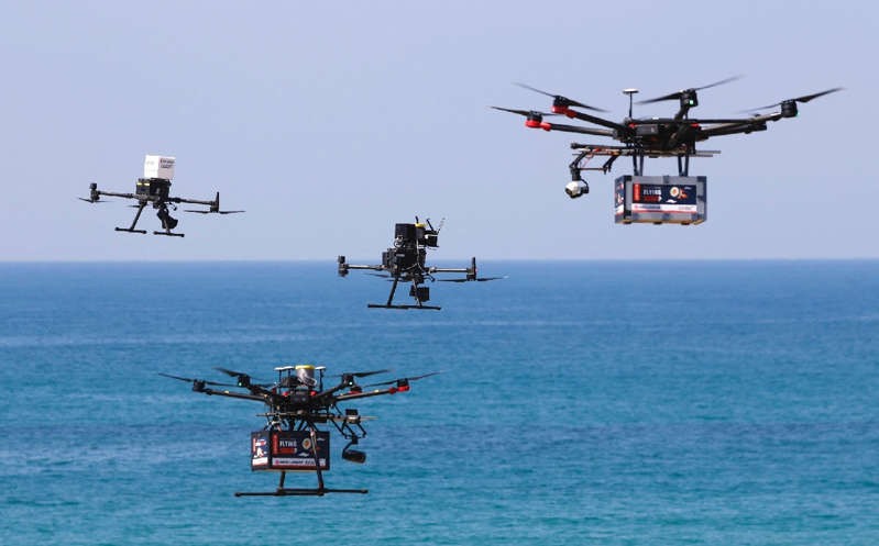 Israel: Harán entrega de comida y material médico con drones