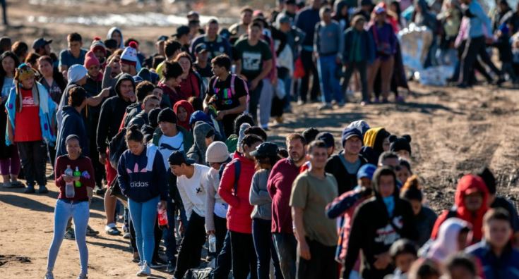 Aumento sin precedente en la cantidad de migrantes que quieren entrar a EE.UU.