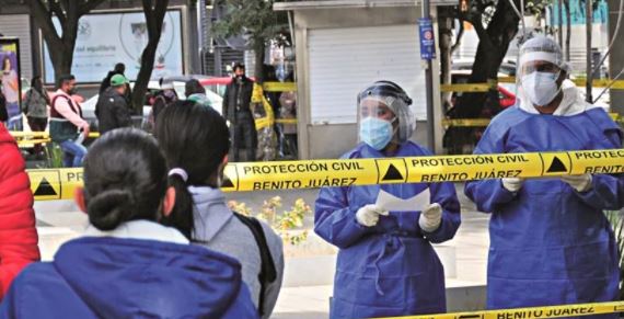 OPS: Contagios de Covid-19 en México se triplicaron en una semana