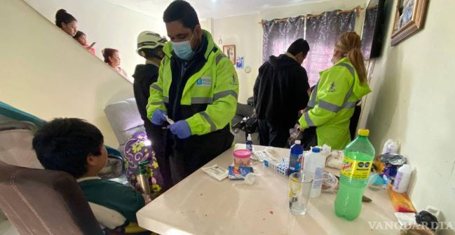 NL: Se incencia casa donde acumulaban pirotecnia: 4 lesionados