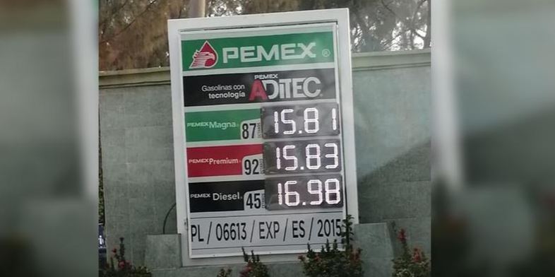 Otra vez bajan los precios de las gasolinas en Yucatán