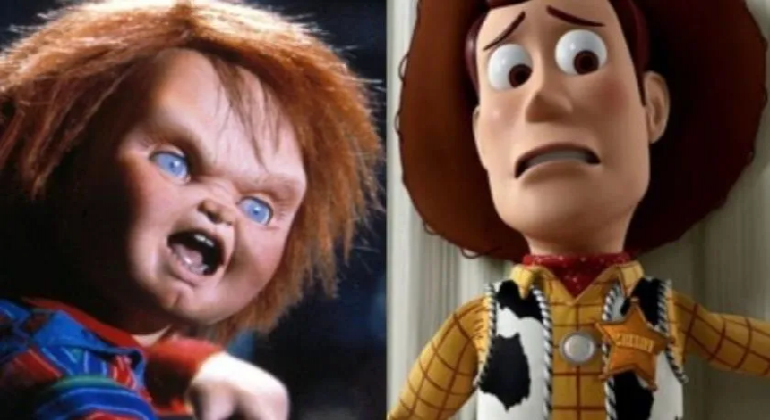 "Chucky" mata a otro personaje de "Toy Story" en nuevo póster