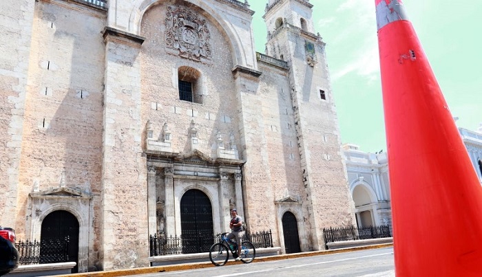 Mérida, semi-desierta por el coronavirus