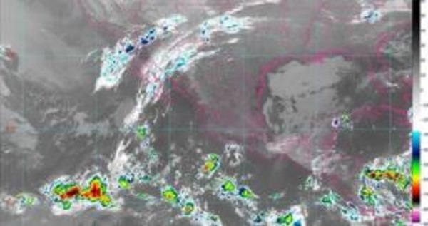 Pronostican lluvias intensas en el norte de Chiapas y Tabasco; también en Yucatán