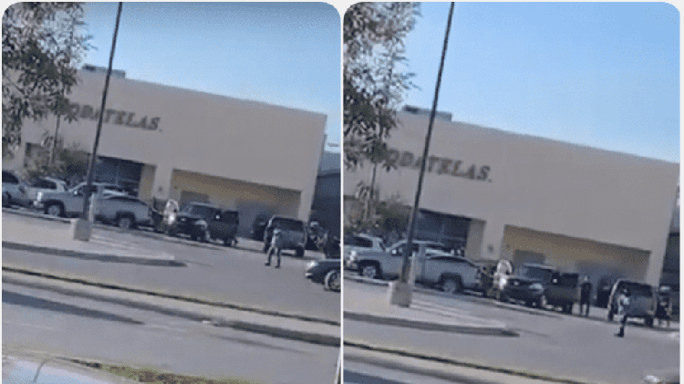 Presuntos sicarios roban autos a clientes de Walmart en Nuevo Laredo