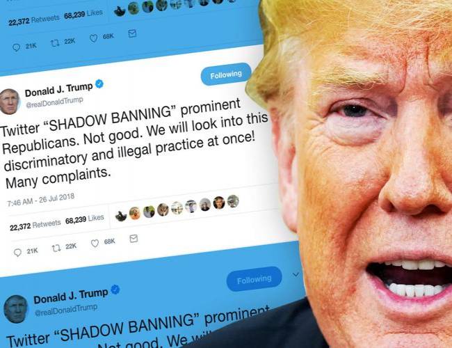 ¡Tiembla Trump! Twitter castigará a políticos “que se pasen de la raya”
