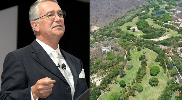 Salinas Pliego presume retiro de sellos de clausura en campo de golf