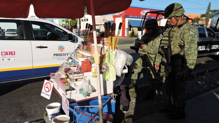 Yucatán: Pirotecnia irregular bajo la lupa de autoridades en fin de año