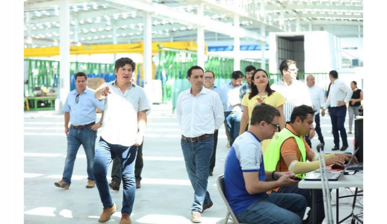 Fábrica de vidrios generará empleos en municipios conurbados de Mérida