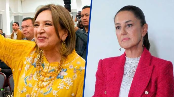 Xóchitl y Sheinbaum cierran proceso con ventaja respecto a sus grupos