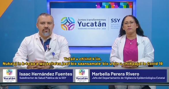 Yucatán Covid-19 (4 abril 2020) Dos muertes y 63 casos positivos