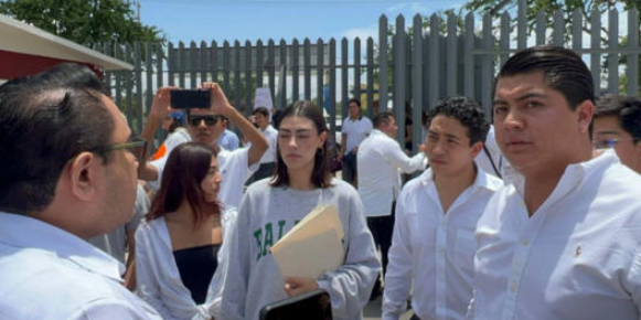 Estudiantes de la Anáhuac exigen justicia por  joven fallecido en alcoholímetro