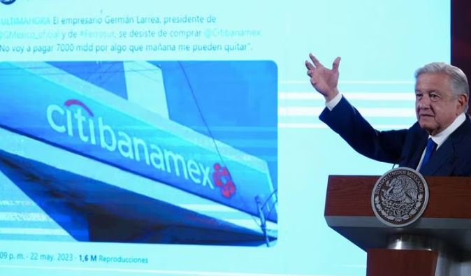 AMLO: ‘Sí tenemos dinero’ parar comprar Banamex; ¿Y no para medicinas?