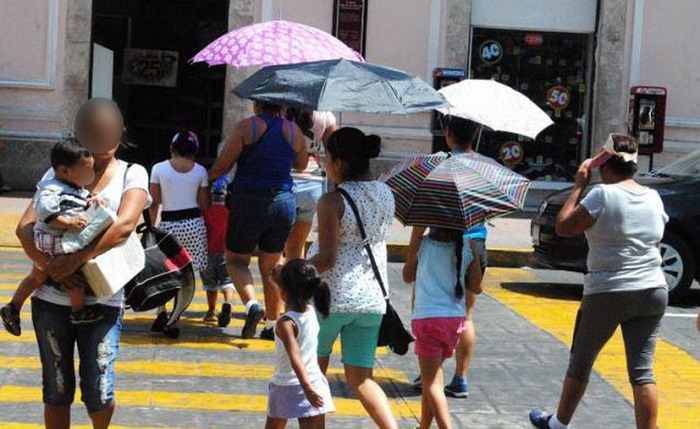 Pronostican  calor con sensación térmica de hasta 45 grados