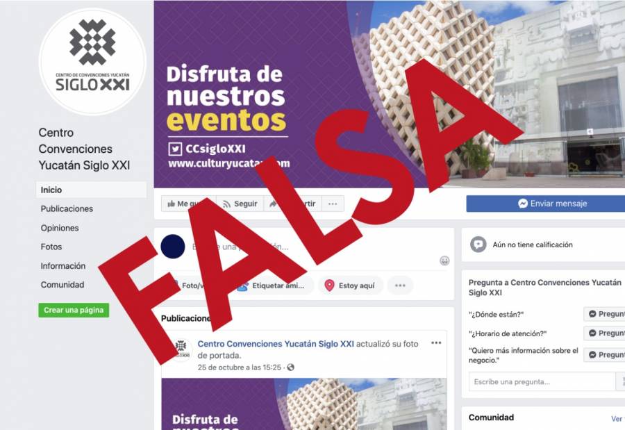 Cultur denuncia ante el MP la clonación de la página de Facebook del Siglo XXI