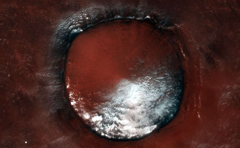 Existe vida en Marte, esta imagen lo demuestra