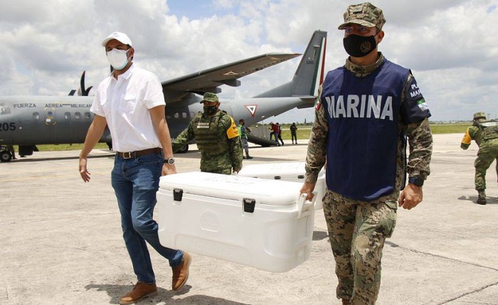 Vacunas que llegaron a Yucatán son para jóvenes de Mérida de 30 a 39 años