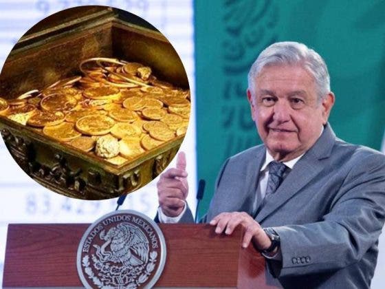 AMLO pide investigar ‘tesoro escondido’ en el extranjero para poderlo reclamar