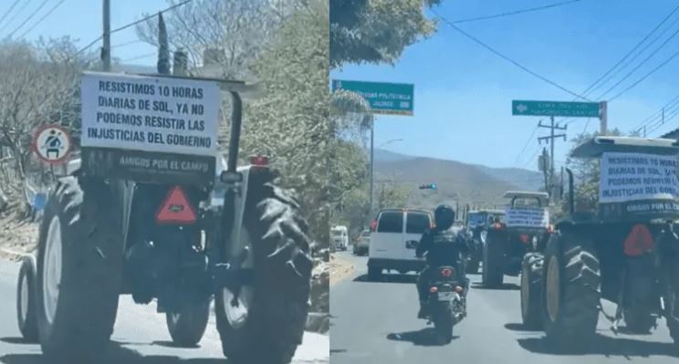 Protestan productores de maíz en Jalisco por abandono de las autoridades