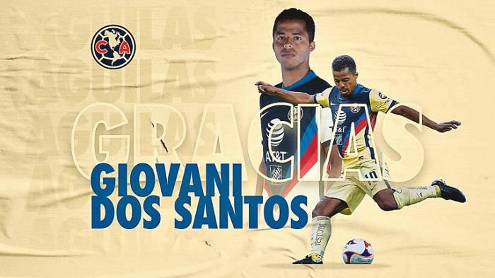 América le da ‘las gracias’ a Giovani dos Santos