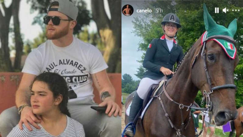 Canelo Álvarez estalla por racismo contra su hija Emily en EE.UU.