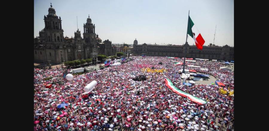 Xóchitl en la ‘Marea Rosa’: “Antes que partido, tenemos a México”