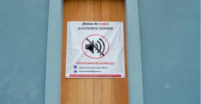 Mérida: Vecinos denuncian exceso de ruido