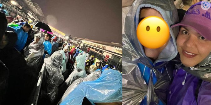 Se enteró que su novio le era infiel gracias a que cancelaron concierto de Billie Eilish por lluvias