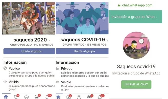 En la web, llaman a saquear tiendas por coronavirus en Edomex