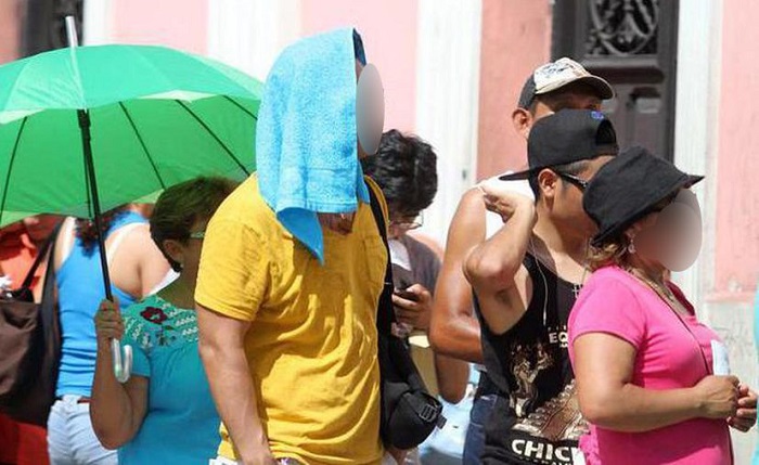 Pronostican sensaciones térmicas de hasta 45 grados en Yucatán