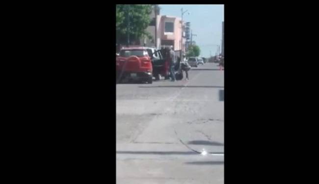 VIDEO: Intentan secuestrar a mujer en Veracruz