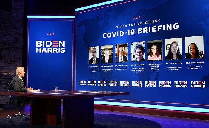 Biden crea estudio virtual sobre cómo luchar contra Covid-19