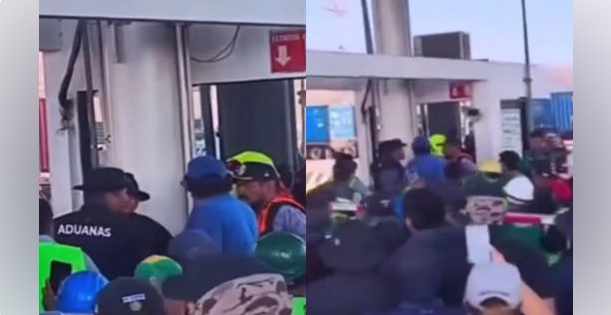 Empleados frenan labores en Aduana de Manzanillo; exigen mejores condiciones laborales