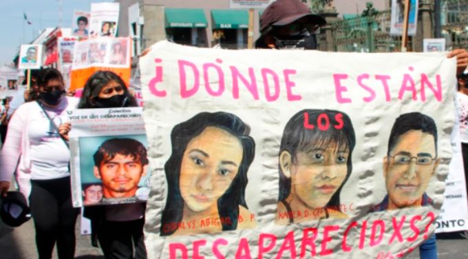 Delincuentes protegidos en México: Ya son 100,000 desaparecidos y no localizados