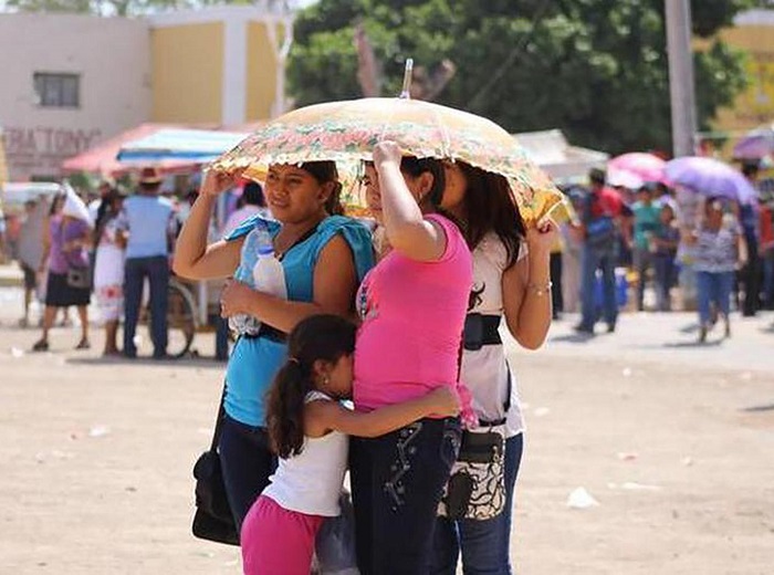 OJO: Este jueves habrá calor, surada y luego frente frío