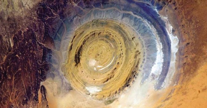 Ojo del Sahara: El lugar más misterioso del mundo que sólo puede verse desde el espacio