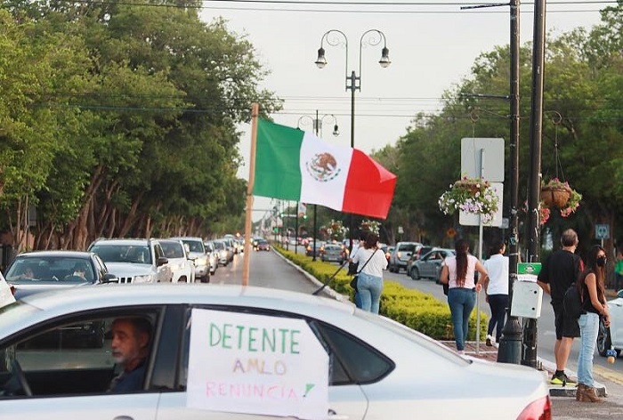 Invitan a la quinta caravana Anti-AMLO en Mérida