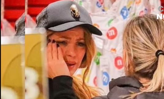 (VÍDEO) Graban a Shakira llorando en tienda de Nueva York... pero no fue por Piqué