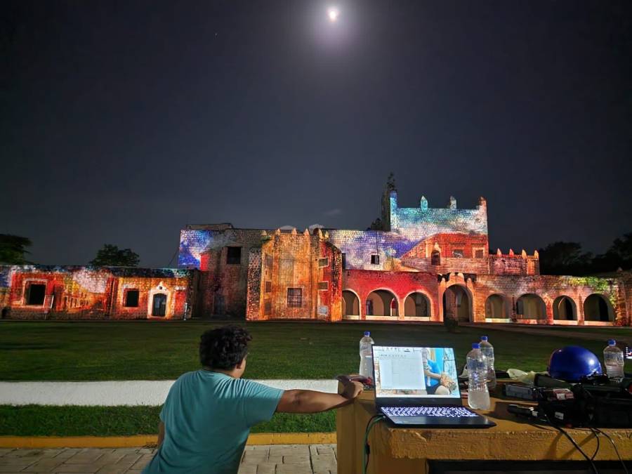 Tras mantenimiento, regresa el vídeo mapping de Valladolid y con más calidad