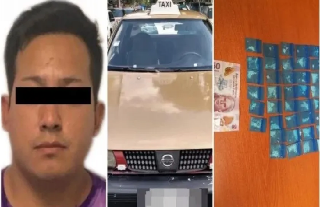 Detienen a Omar, el taxista degenerado de Iztapalapa