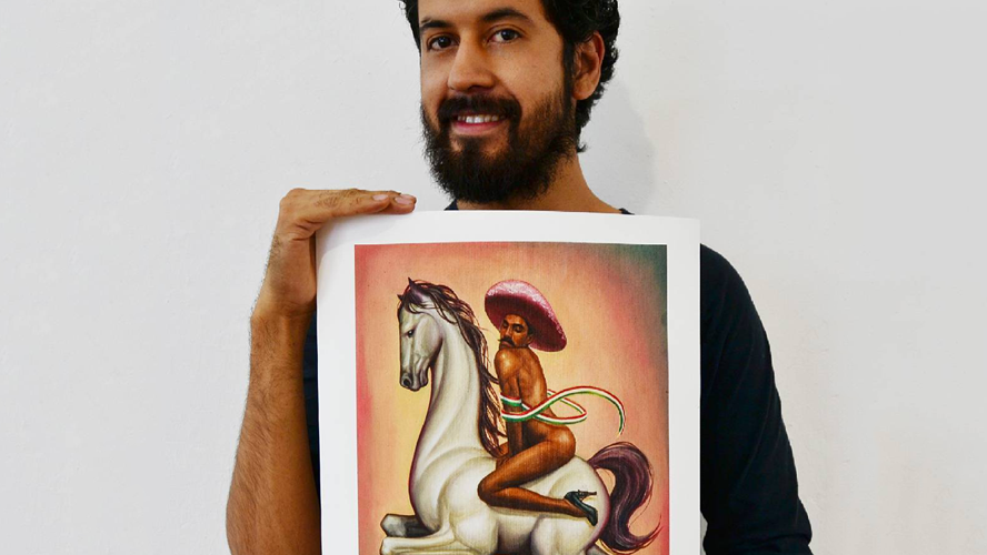 Compra un español la pintura de Zapata “gay”