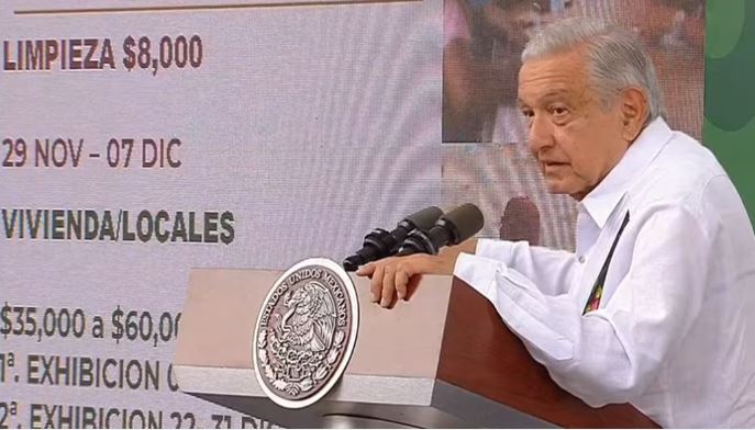 AMLO anuncia que dará $8 ,000 mil por hogar en Acapulco ¿Su nuevo Fonden?