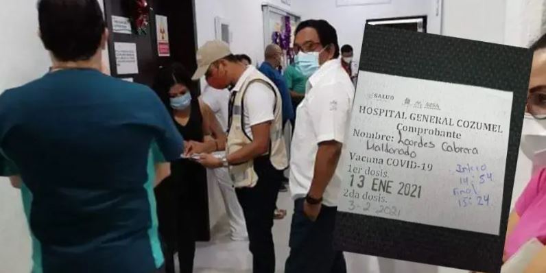 Q. Roo: Médicos denuncian “agandalle” de vacunas covid por "Servidores de la Nación"